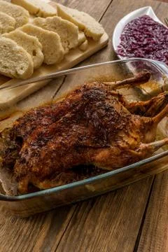 Grilled duck Stock Photos