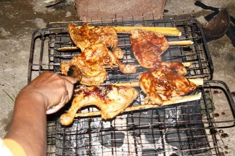 Grilled fish party Photos