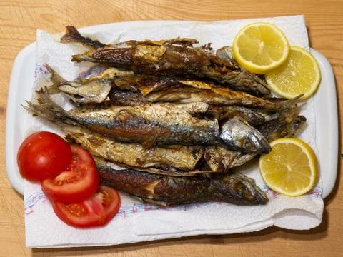 Grilled fish Stock Photos