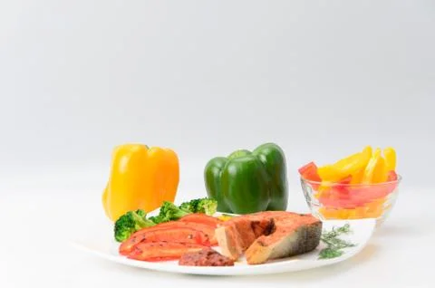 Grilled fish Stock Photos