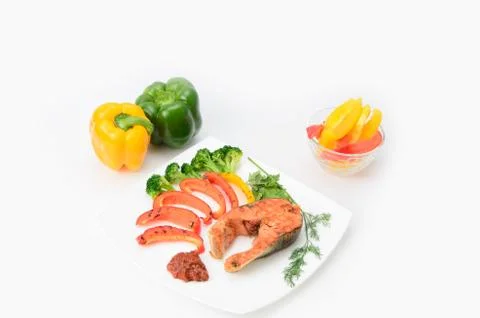 Grilled fish Stock Photos