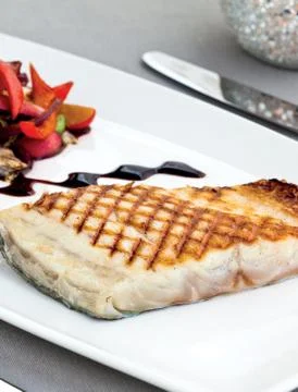 Grilled fish Stock Photos