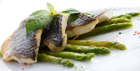 Grilled fish Stock Photos