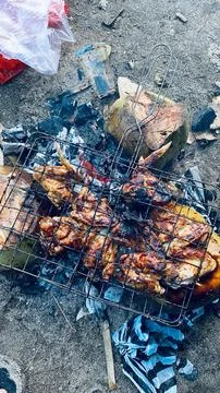 Grilled fish Stock Photos