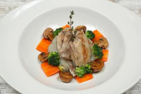 Grilled Game Foto stock