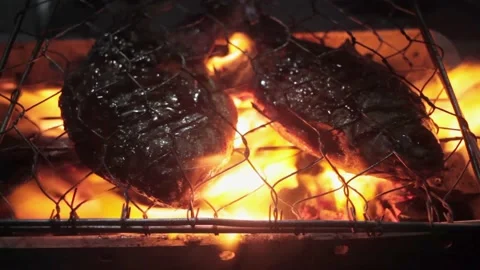 Grilled Gurami fish Stock Footage 237141818