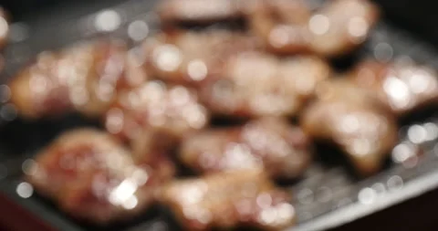 Grilled the korean pork 库存影片 162625875