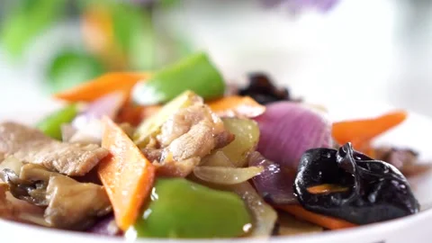 Grilled meat assorted Video stock 131387380