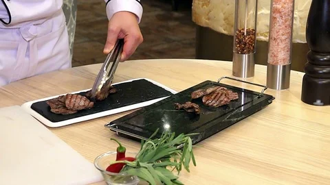 Grilled meat Video stock 99869244