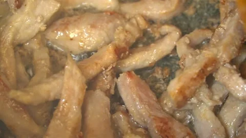 Grilled meat Stock Footage 148470899