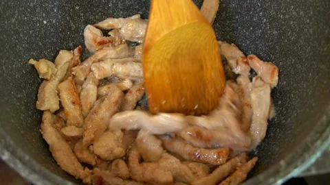 Grilled meat Stock Footage 148471050