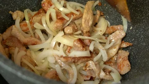 Grilled meat Stock Footage 148471058