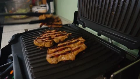 Grilled meat Stock Footage 171718327