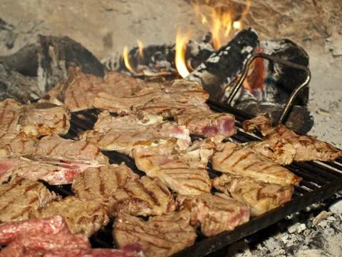 Grilled meat Фото