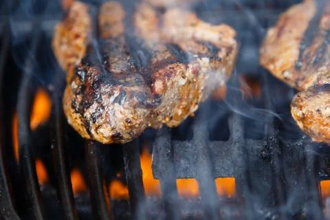 Grilled meat Foto stock