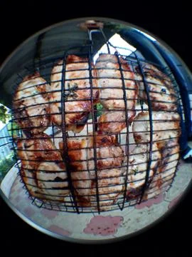 Grilled meat Foto stock