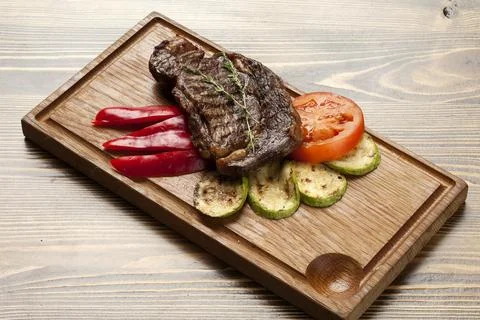 Grilled meat Stock Photos