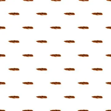 Grilled meat seamless pattern repeating barbecue food background Stockillustratie