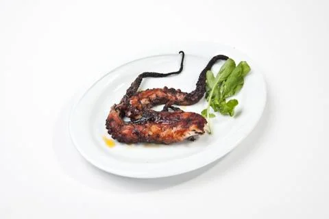 Grilled octopus Stock Photos