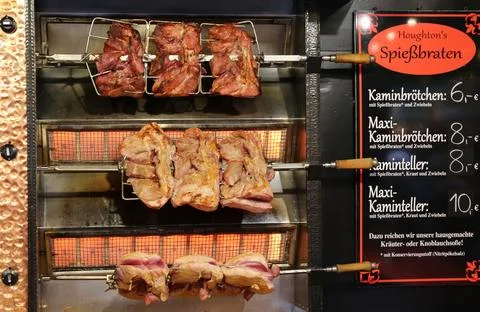 Grilled pork 스톡 사진
