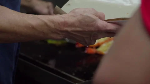 Grilled Prawns Plating 60fps Stock Footage 316072326