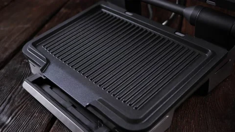 Grilled raw meat 库存影片 160481500