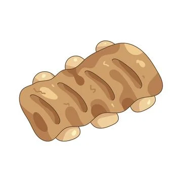 Grilled ribs Stock Illustration