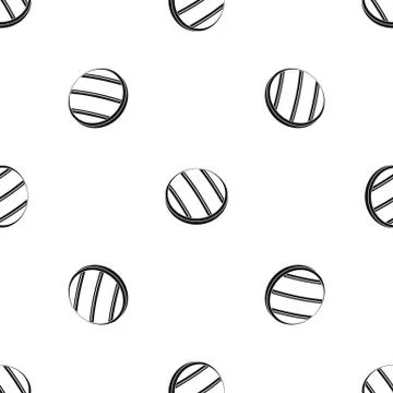Grilled round beef steak pattern seamless black Illustration