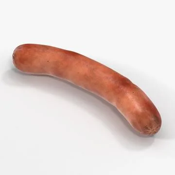 Grilled Sausage 3D Model