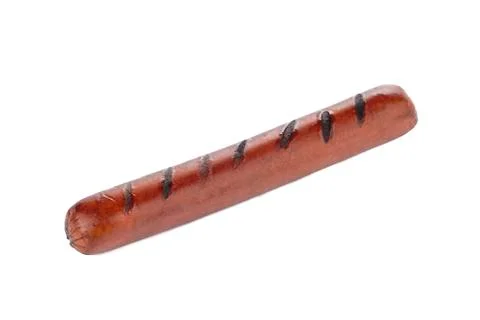 Grilled sausage Foto stock