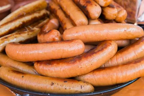 Grilled sausages Photos