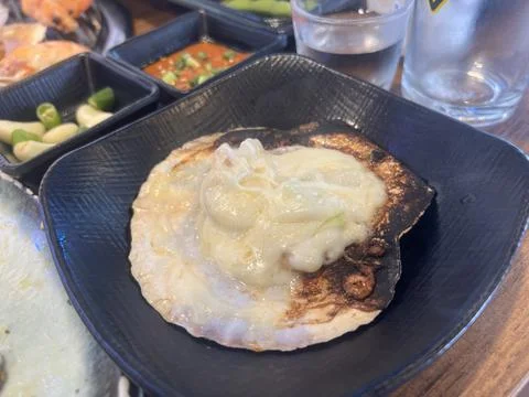 Grilled Shellfish Stock Photos