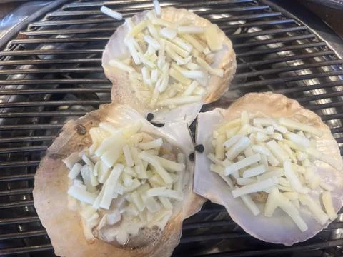 Grilled Shellfish Stock Photos