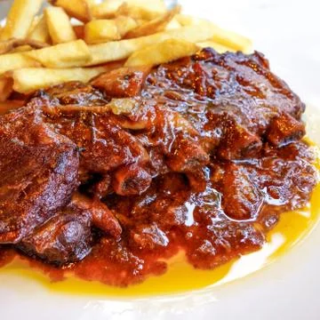 Grilled steak Stock-Fotos