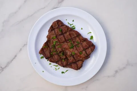 Grilled steak Stock Photos