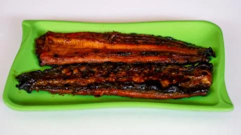 Grilled unagi Stock Photos