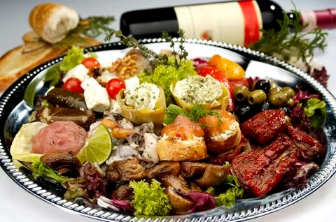 Grilled vegetable Stock Photos