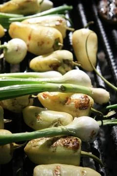 Grilled vegetables Foto stock