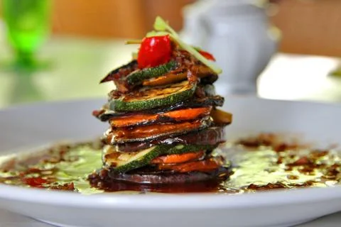 Grilled vegetables Stock Photos