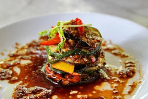 Grilled vegetables Stock Photos