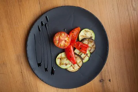 Grilled vegetables Stock Photos