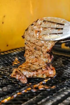 Grilled wagyu Stock Photos
