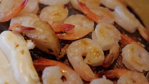 Grilling Beef on Thai BBQ Hot Pot Stock Footage 344399406