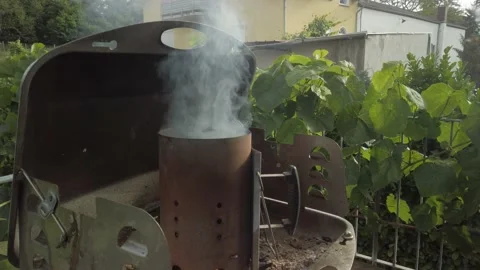 Grilling preparation for barbeque 5 Stock Footage 202324457