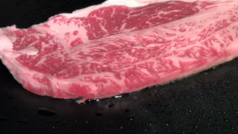 Grilling Steak Stock Footage 327455331
