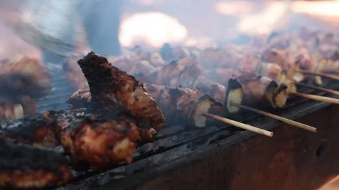 Grilling Weekend Stock Footage 94264446