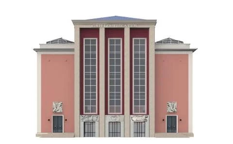 Grillo theatre 9 Stock Illustration