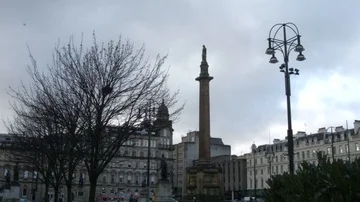 Grim Clouds Timelapse Glasgow City Stock Footage 85845484