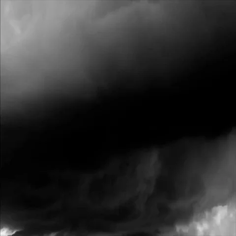 Grim Lightning Flashing In Thunder Sky Video stock 69679875