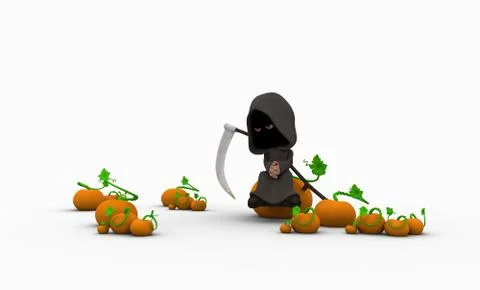 Grim Reaper Stock-Illustration
